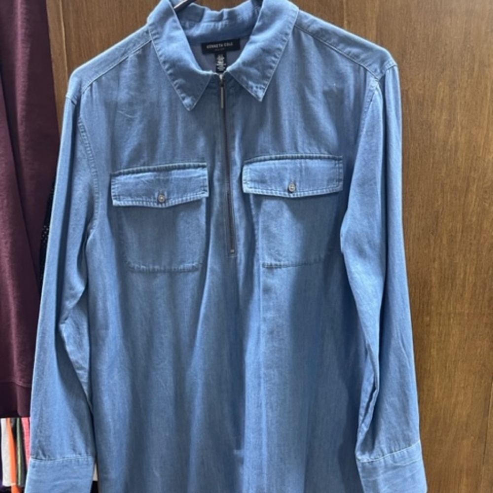 Kenneth Cole M shirt dress